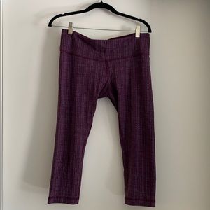 Lululemon Wunder Under Crop